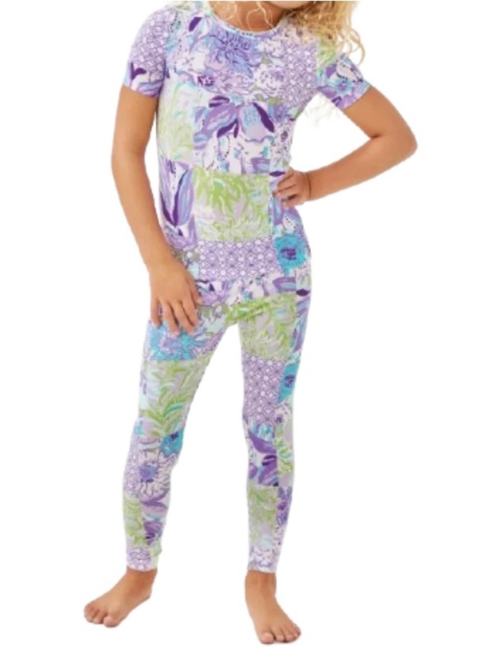 Lilly Pulitzer Patchwork Pajama - 2T
